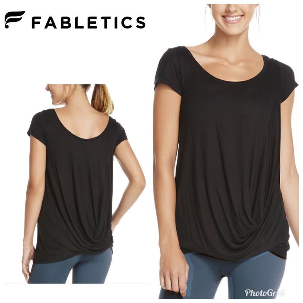 Fabletics athletic 2-way tee. XS